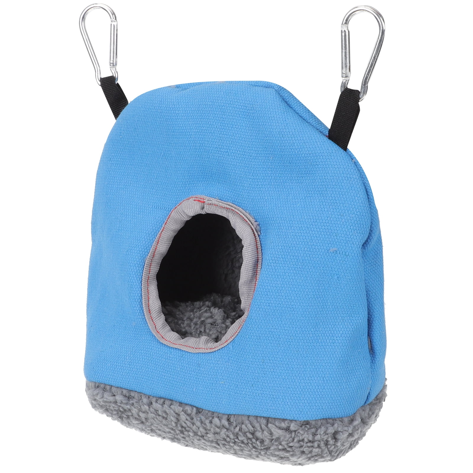Image showcasing MEIBUTYUP Hanging Parrot House Cotton Safe Hideaway Bird Cage Winter ...