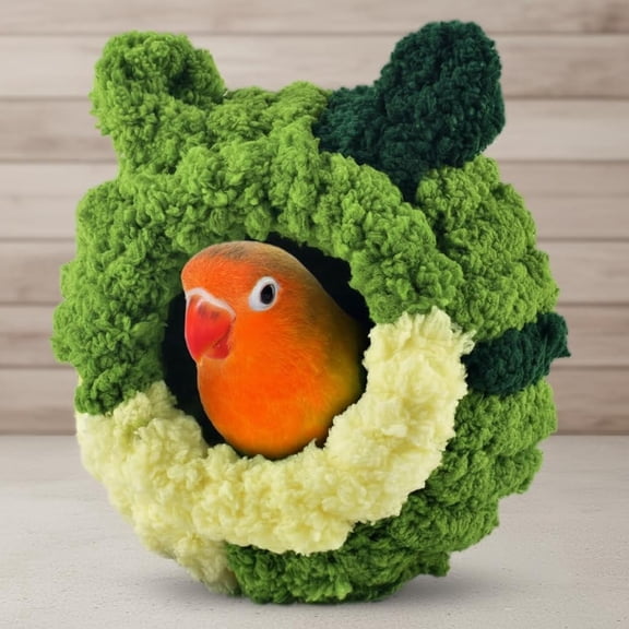 Bird Nest, Sun Conure Breeding House Parrotlet Snuggle Hut Lovebird Bed for Conure, Lovebird, Zebra Finch, Loriculus, Hamster and Other Small Birds