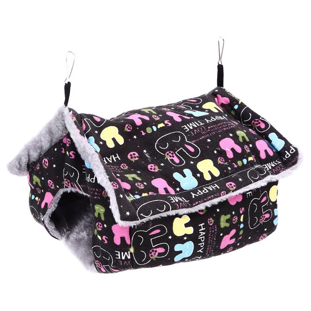 Bird Nest Suspensible Design Soft Plush Warm Safe Portable Size Space Saving Easy Cleaning