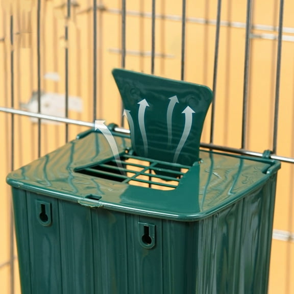 Bird Nesting Breeding Hut for Small Pet Birds Finches Sparrows and Mounted Cage Accessory