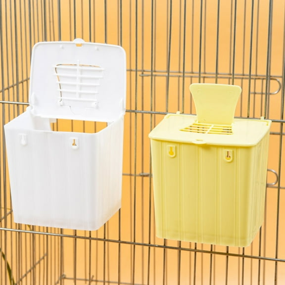 Bird Nesting Breeding Hut for Small Pet Birds Finches Sparrows and Mounted Cage Accessory