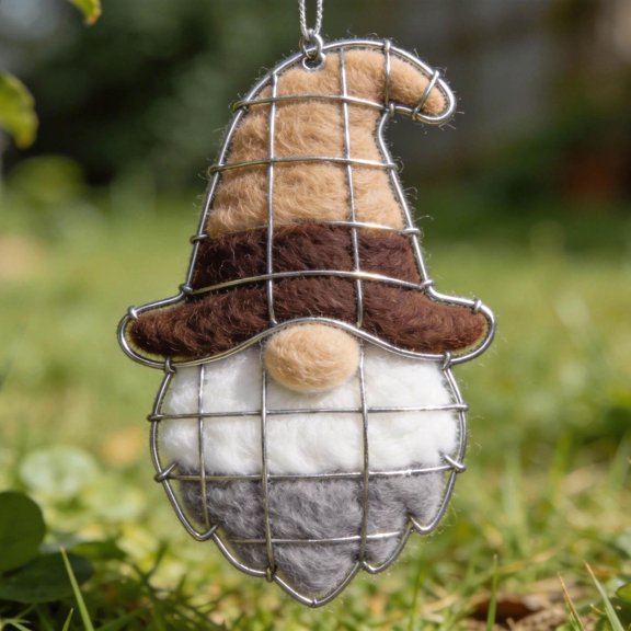 Bird Nesting Heart Shaped Outdoor Yard Decorations Winter Home Decor Hanging Garden Decor Patio Porch Accent 7X10in1 Pc