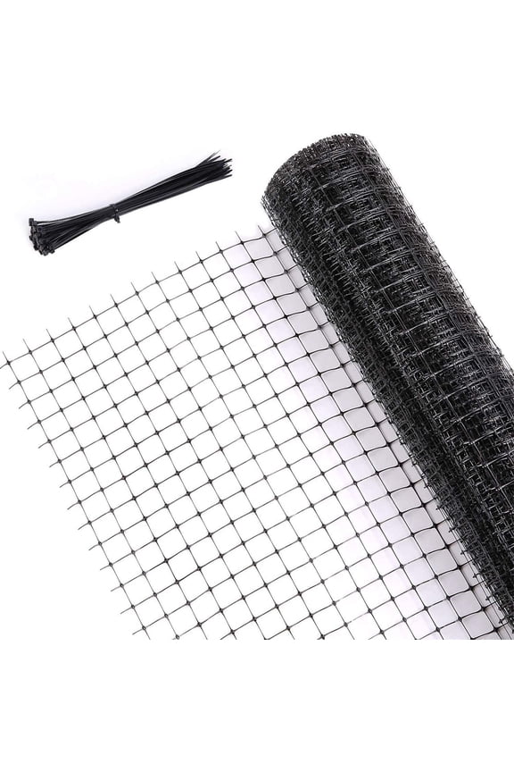 Bird Net 7ft*20ft with 0.8" Mesh Nylon Bird Netting for Garden, Poultry Netting Heavy Duty Aviary Netting Chicken Coop Netting, Garden Netting Deer Fence Netting for Fruit Tree, Pests Trellis Net