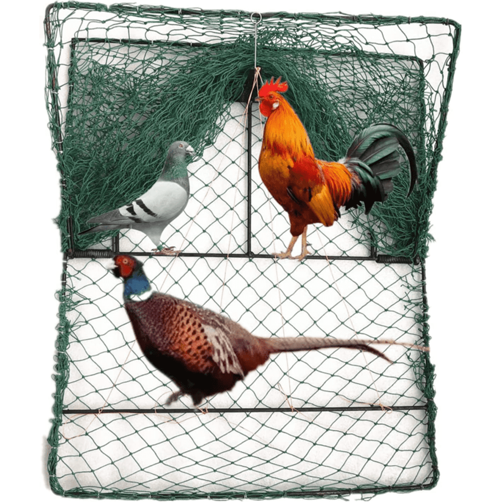 Bird Net Effective Human Live Mousetrap Rabbit Hunting Trapping Hunting  Bird Trap 15.75X13.78 Inches 