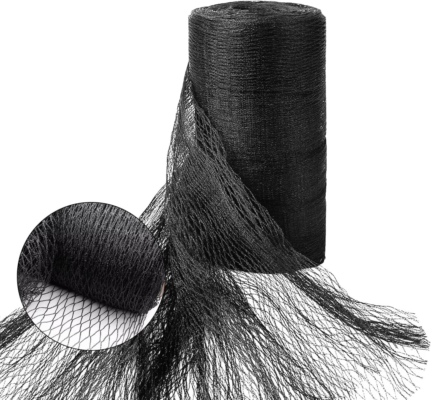 Bird Netting for Chicken Coop 30x30Ft, 1/2" Mesh, Strong Woven Poultry Netting Roof Cover for Chicken Run, Heavy Duty Bird Net for Fruit Trees, Blueberry, Vegetables, Garden Protection