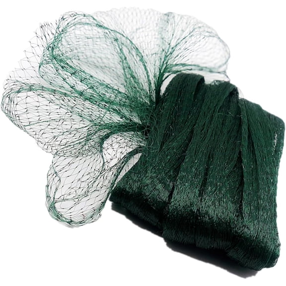 Bird Netting for Garden 13x50 FT, 1/2 Inch Mesh, Protect Blueberry, Strawberry, Tomatos, Vegetables. Fruit Tree Netting for Cicadas Against Deers, Squirrels, Bunnies, and Small Critters.