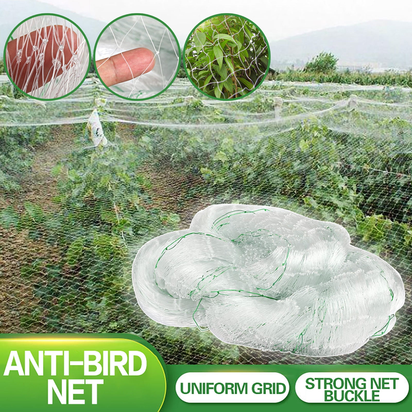 Bird Netting Heavy Duty Garden Net And Fruit Trees Protective Net
