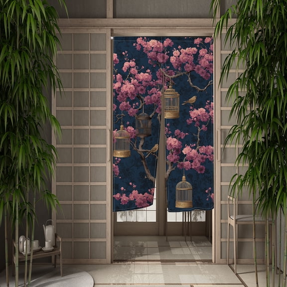 Japanese Noren Curtain Doorway Curtains 33.5