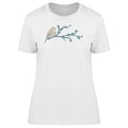 thumbnail image 1 of Bird On Blue Sakura Branch Tee Women's -Image by Shutterstock, 1 of 2