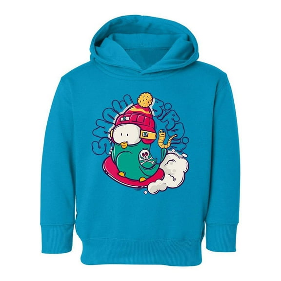 Bird On Snowboard Hoodie Toddler -Image by Shutterstock,  2 Toddler