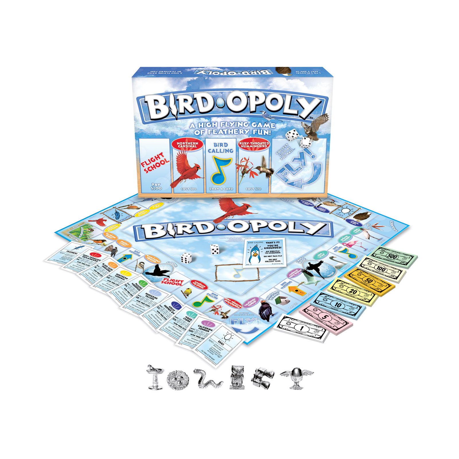 Bird-Opoly Board Game offered by Distribution Solutions - image 1 of 2