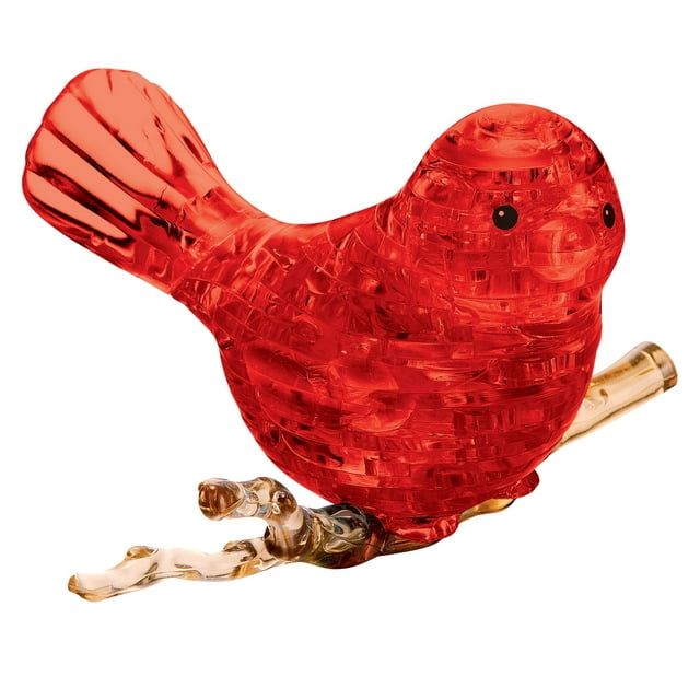 Bird Original 3D Crystal Puzzle from BePuzzled, Ages 12 and Up