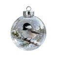thumbnail image 1 of Bird Ornaments Ball for Christmas Tree, Novelty Birds Acrylic Ornament Set,Handcrafted Clear Cardinal Ornaments, Bird Figurines in Glass Ball, 1 of 6