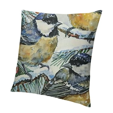 Bird Outdoor Square Indoor Decorative Throw Pillows