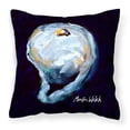 thumbnail image 1 of Bird Painting Fabric Decorative Pillow, 1 of 4