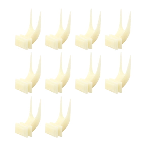 Bird Parrots Cage Holder Fruit Feeder Fork Set of 10 Fruit Vegetable Feeding Tool Feeding Forks for Cockatoos Treats