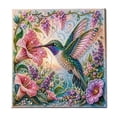 thumbnail image 1 of Bird Pearl Painting DIY Kit with Frame, Crystal Rhinestone Diamond Art Craft Set, Framed Paint with Diamonds Wall Decor Gift for Adults Beginners, 1 of 5