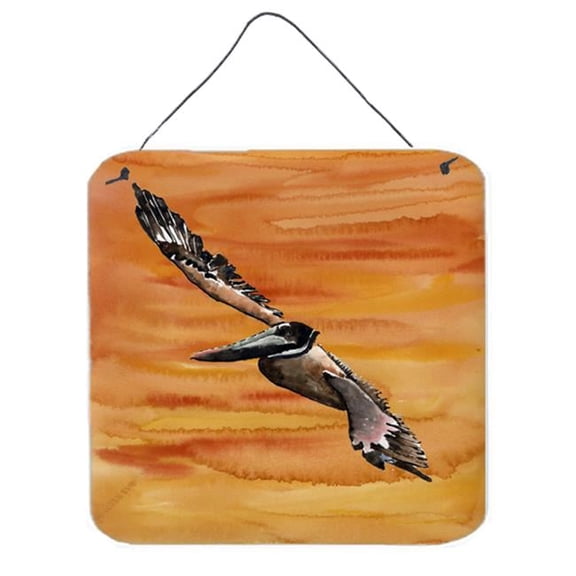 Bird - Pelican Aluminium Metal Wall or Door Hanging Prints