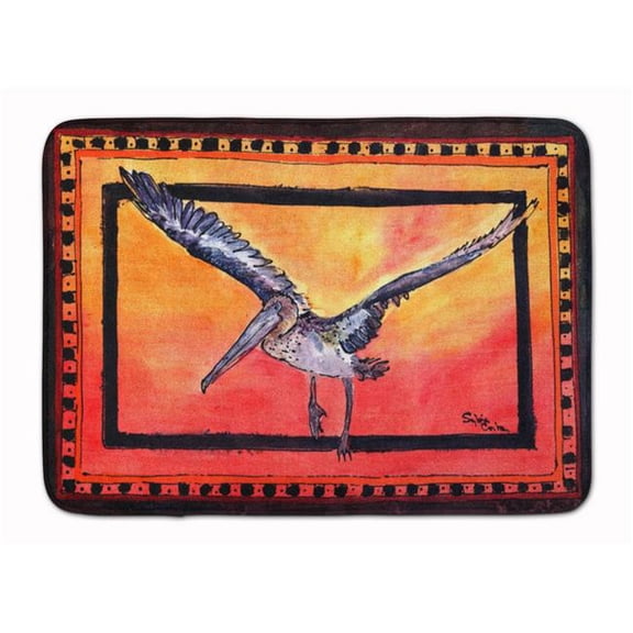 Bird Pelican Machine Washable Memory Foam Mat