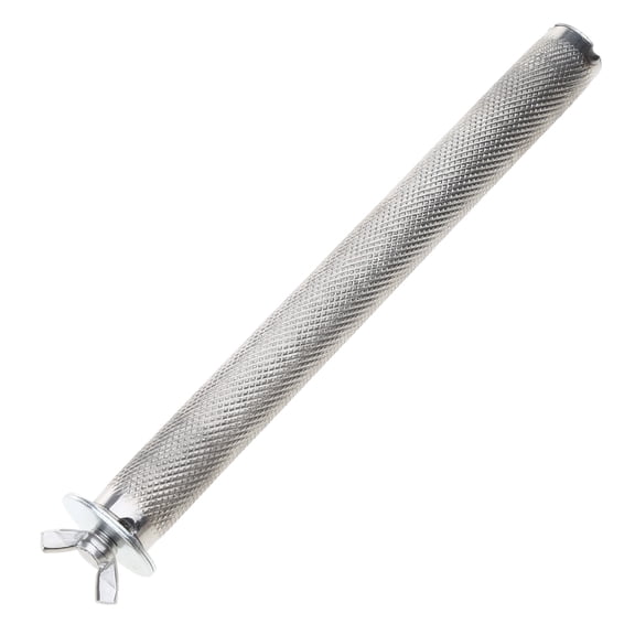 Bird Perch Stainless Steel Stand Scratching Trim Beak Stable Scrub Station Cage Accessories 3 Sizes