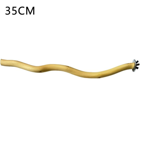 Bird Perch Stand Natural Grape Wood Bird Cage Perch For Budgie, Finch, Parrot T0F9