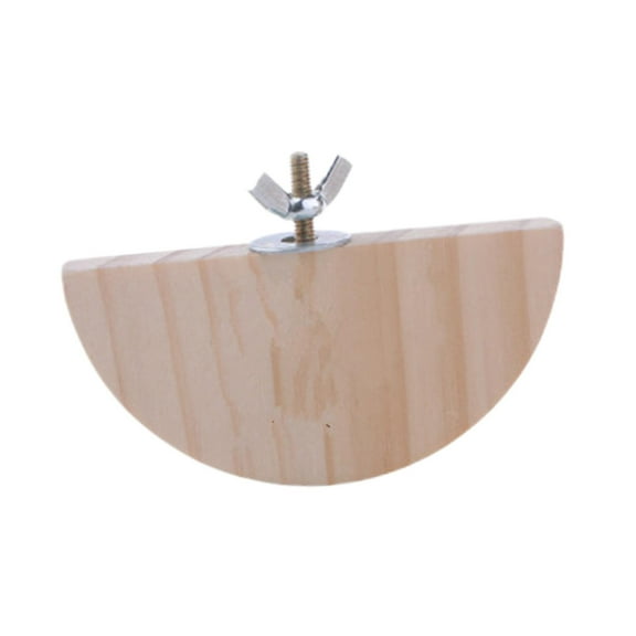 Bird Perch Stand Parrot Platform Cage Corner Shelf Toy for Budgies Parakeets