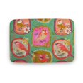 Bird Pink Green Red Mustard Flowers Front Door Mat Mats
