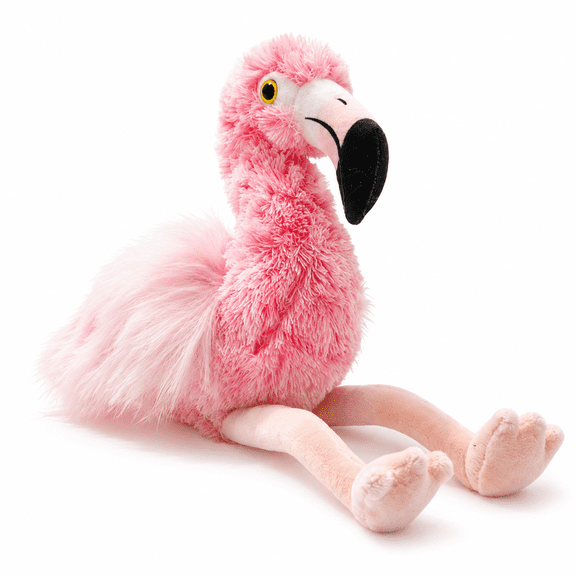 Bird Plush Toy Stuffed Animal, Cute Soft Toucan or Pink Flamingo Plushie, 8.7 in/13.8 in Bird Stuffed Toy for Kids, Girls, Boys, Animal Lovers, Birthday Gift, Room Decor