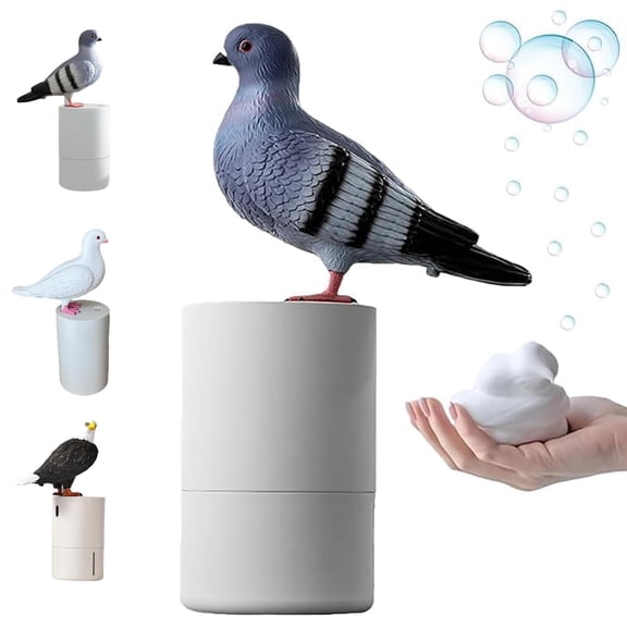Bird Poop Soap Dispenser,Touchless Automatic Foaming Soap Dispenser, Foaming Soap Pump for Kitchen Bathroom