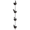 thumbnail image 1 of Bird Rain Chain Decorative Metal Rainwater Collection Chain Outdoor Garden Decor, 1 of 6