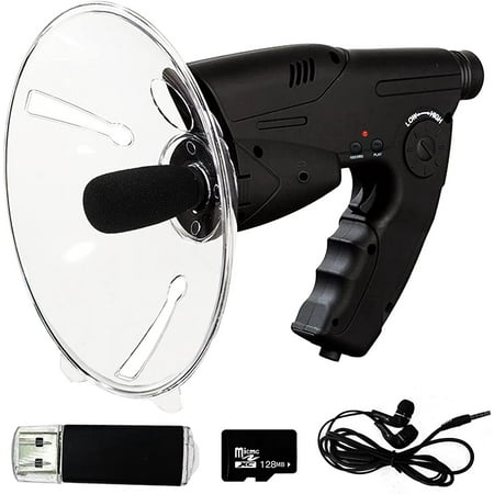 Bird Recording Observing Listening Device Telescope,5 Hours Long Recording,Listen and Observed To Upto 320ft Long Range Bionic Ear Electronic Listening Device(Upgrade paragraph) price history and forecast - HUHKOUAE B096XHQ4L8