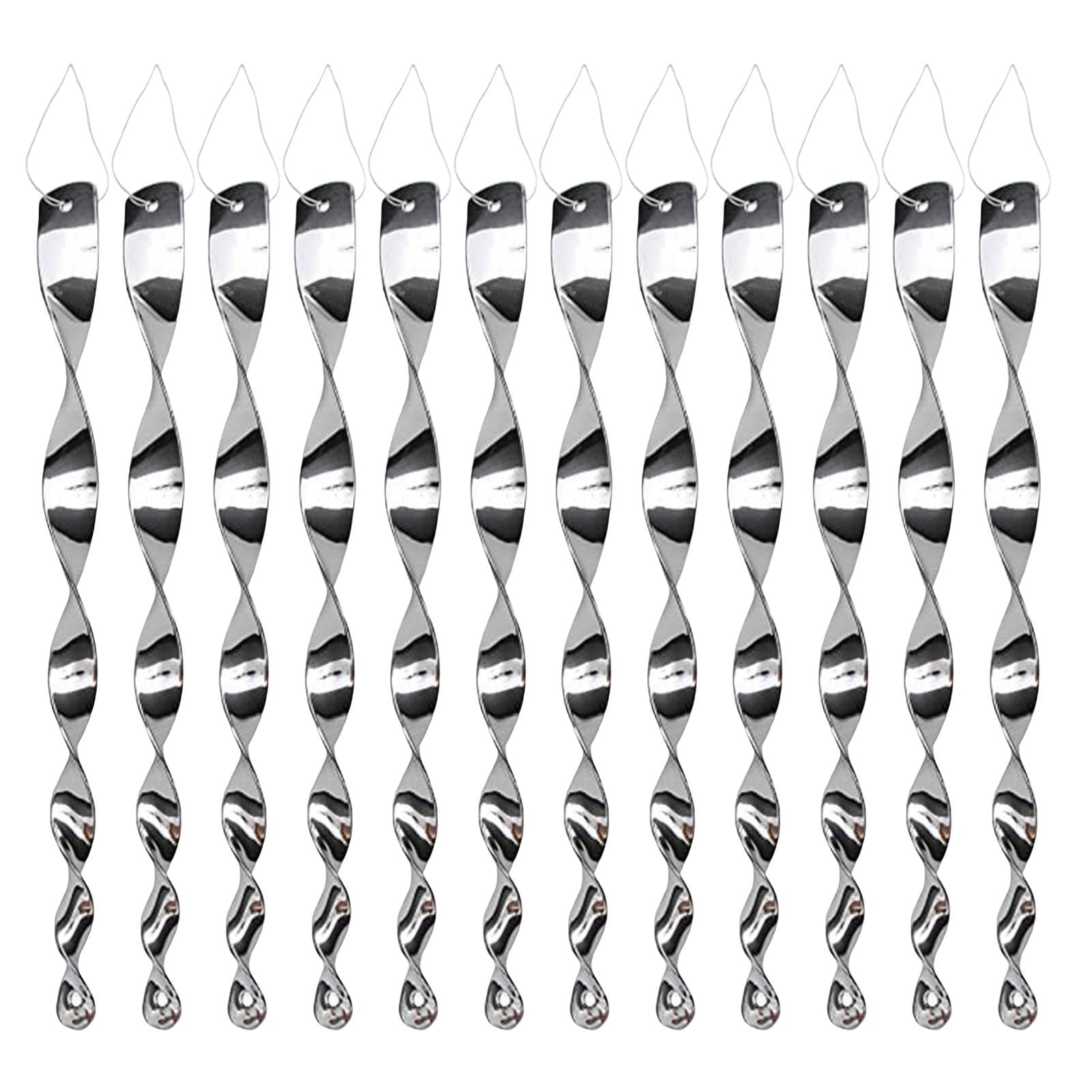 Bird Reflector | 4/8/12Pcs Bird Repellents Reflective Scare Rods