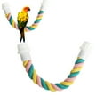 thumbnail image 1 of Bird Rope Perches, Parrot Toys Rope Bungee Bird Toy [1 Pack] - S, 1 of 5