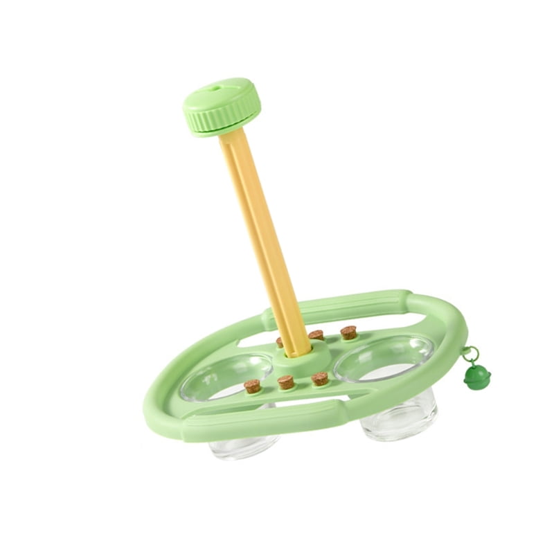 Photo inspiration: Visual Reference: Bird Rotation Toy With Feeding Cup Bird Cage Accessories For