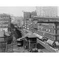 thumbnail image 1 of Bird'S-Eye View Of Chicago'S Wabash Avenue History (36 x 24), 1 of 2