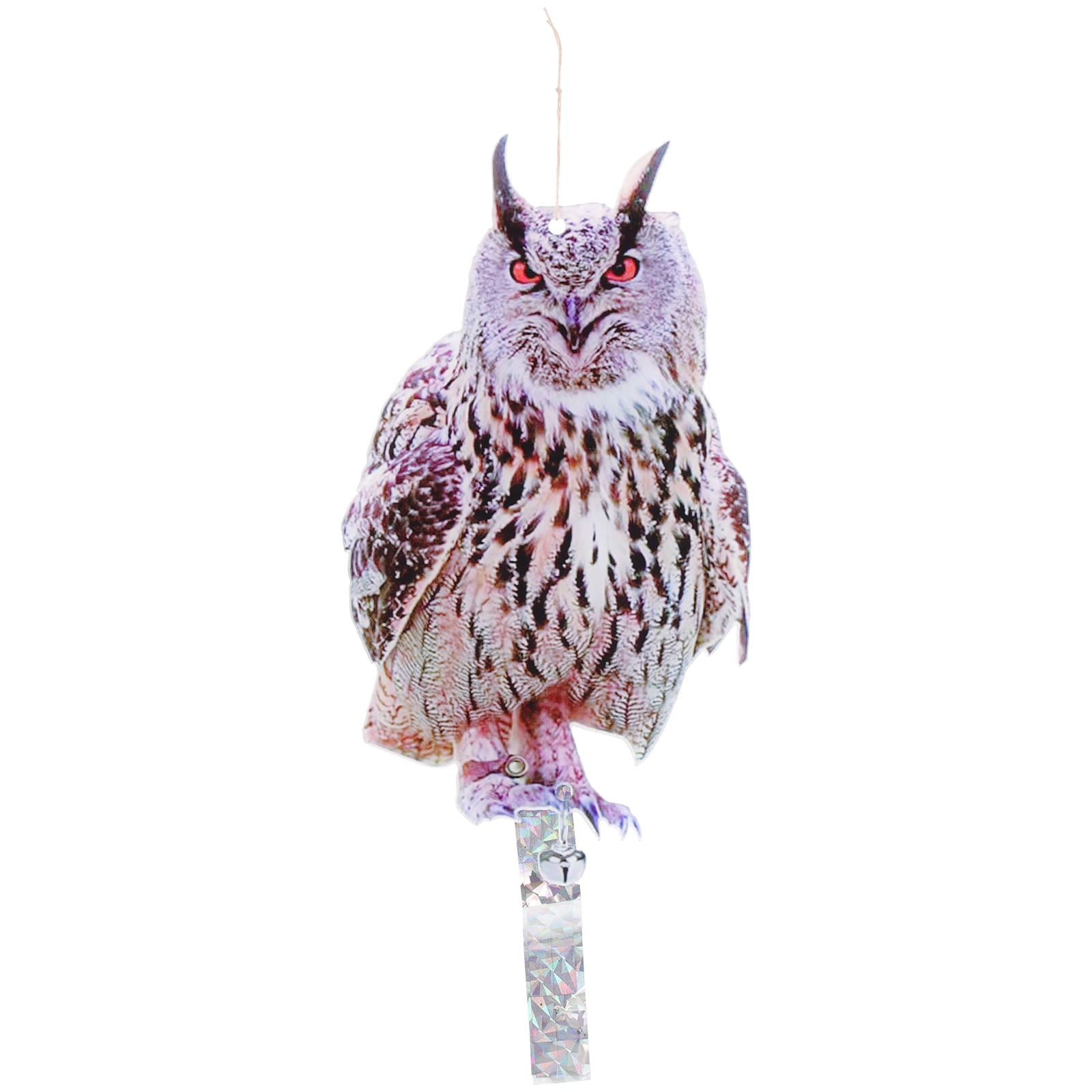 Guichaokj Bird Scaring Decoration Orchard Reflective Owls Repellent ...