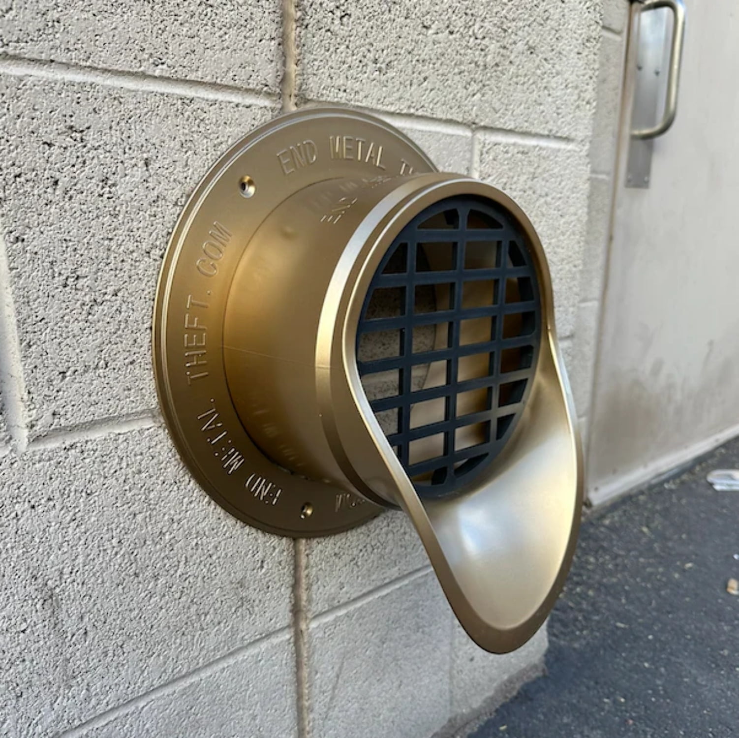 Bird Screen for Downspout Nozzle