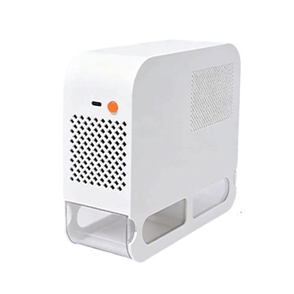Bird Seed Husk Separator, Electric Seed Cleaner with 5-Speed Airflow, Type-C Powered Shell Remover for Parrots, Cockatiels & Finches