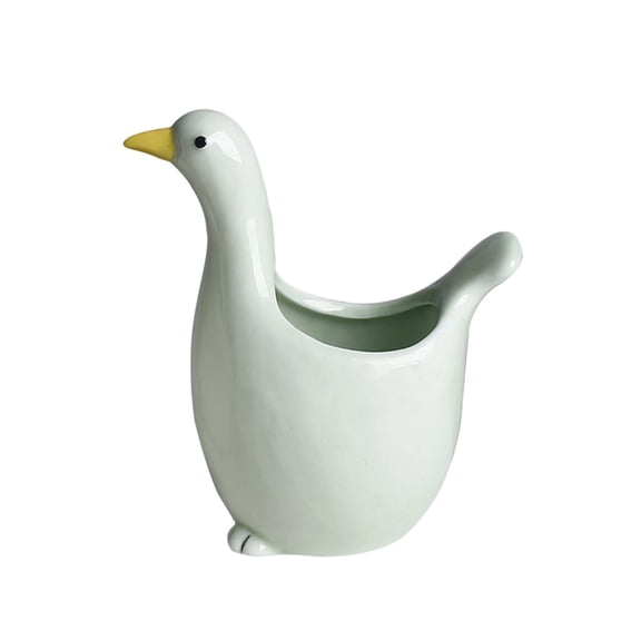 Bird Shaped Egg Tray and Cup, Minimalist Easter Egg Holder Bowl, Ceramic Style Holiday Decoration, Festive Tabletop Egg Server, Creative Bird Design Kitchen Storage Ornament