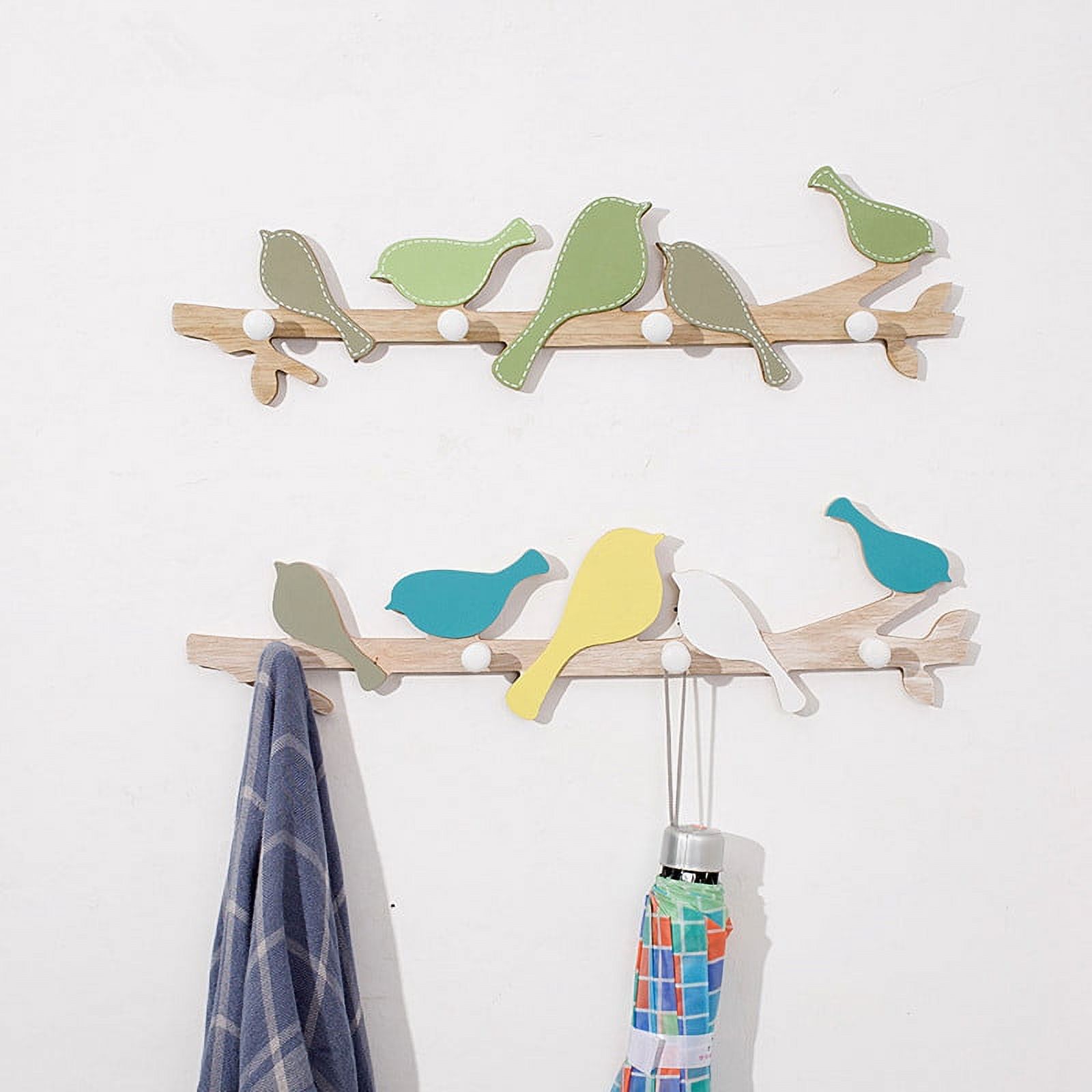Bird Shaped Hanger Towel Rack Coat Hooks Hat Rack Hat Hanger Key Hook ...