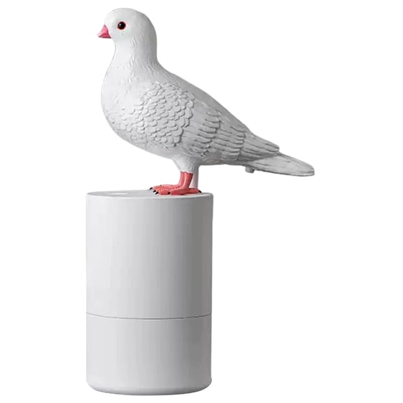 Bird Shaped Soap Dispenser, Touchless Automatic Hand Soap Dispenser, Decorative Bird Figurine Dispenser, Novelty Decorative Bathroom Soap Dispenser for Kitchen, Bathroom Sink and Vanity Decor
