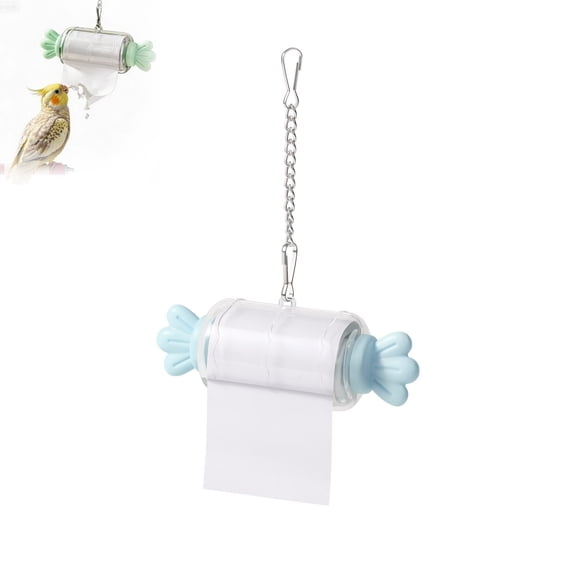 Bird Shredding Toys, Bird Foraging Roll Paper Holder for Cockatiels, Conures, Budgies, Small Parrots