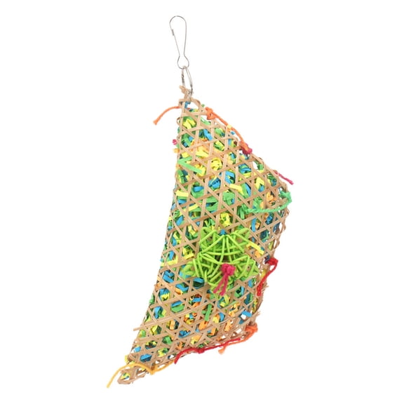 Bird Shredding for Parakeet Crinkle Paper Parrot Chewing Foraging Cage Accessories for Small Medium Birds