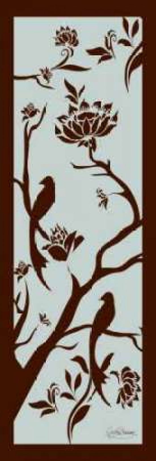 Bird Silo I Canvas Art - Sylvia Murray (8 x 24)