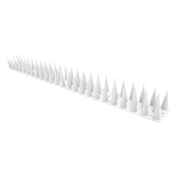 Bird Spikes 1 Pack Bird Pigeon Squirrel Raccoon Cat Deterrent Spikes Outside Anti Bird Defender Spikes Outdoor to Keep Birds Away and Keep Birds from Building Nest for Railing Roof- 45cm