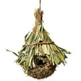 thumbnail image 1 of Bird Straw Handmade Woven Gourd Bird Gardening Decoration for Pet Birds and Nature Lovers, 1 of 4