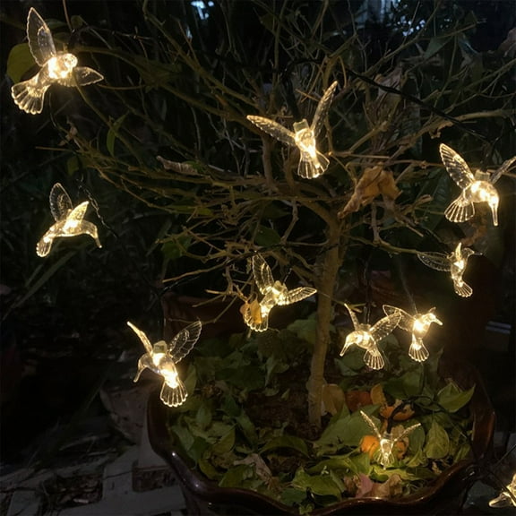 Bird String Lights LED Decorative Fairy Lights, Battery Powered Flexible Copper Wire Lights for Bedroom Patio Garden Party Wedding Holiday Valentine Home Decor