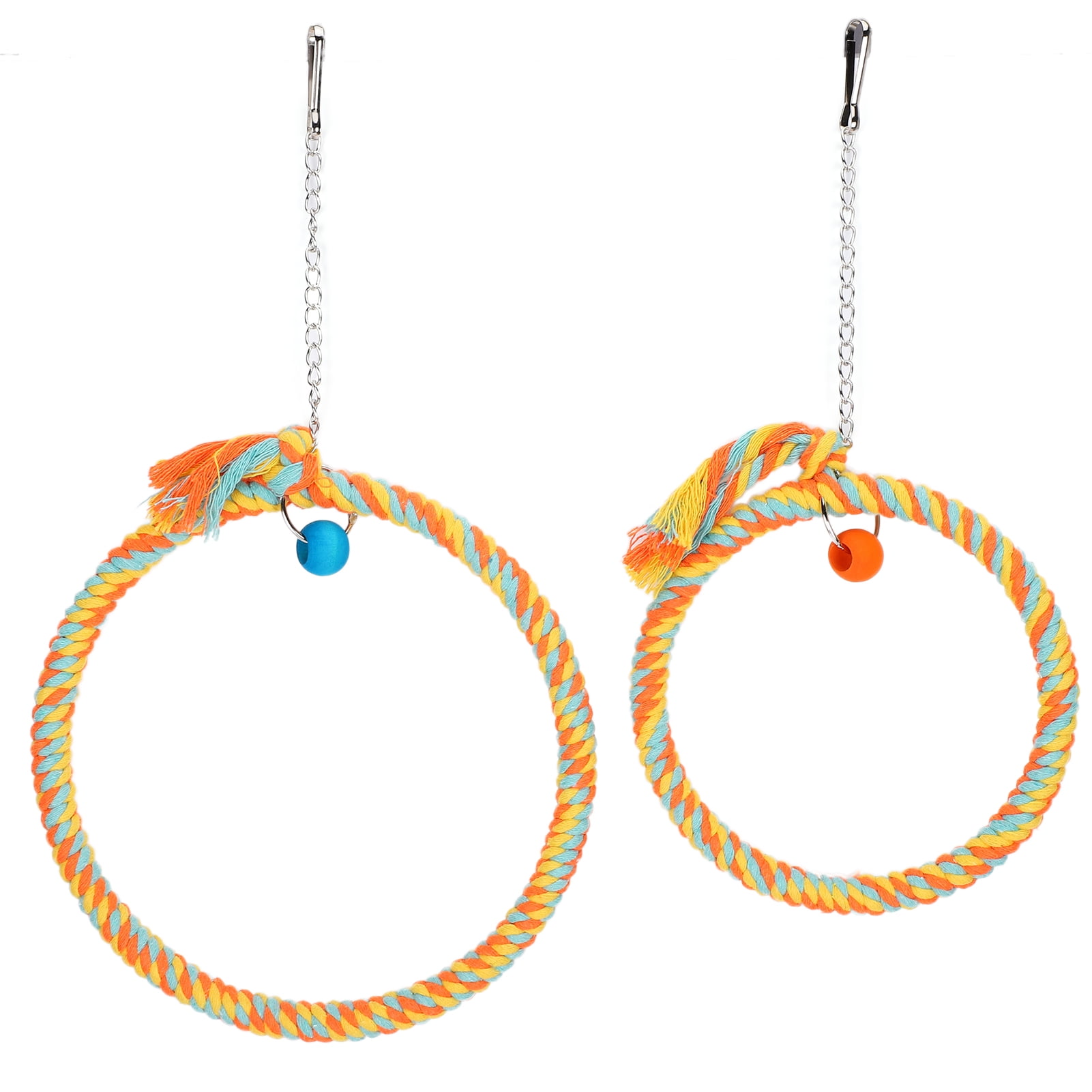 Bird Swinging Rope, Easy To Install Come With A Hanging Hook Swing Toy