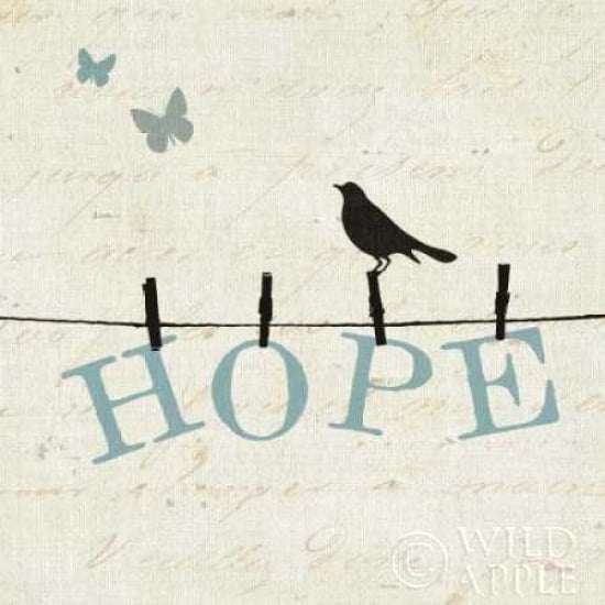 Bird Talk I Canvas Art - Pela Studio (24 x 24)