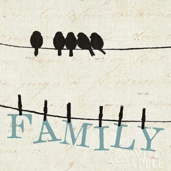 Bird Talk III Canvas Art - Pela Studio (24 x 24)